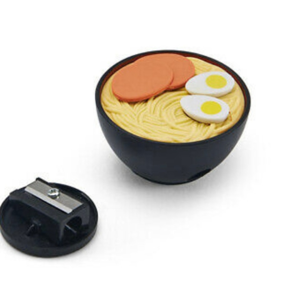 Fred: Ramen Noodles Eraser and Sharpener Plastic/ABS/Rubber 1 pc
